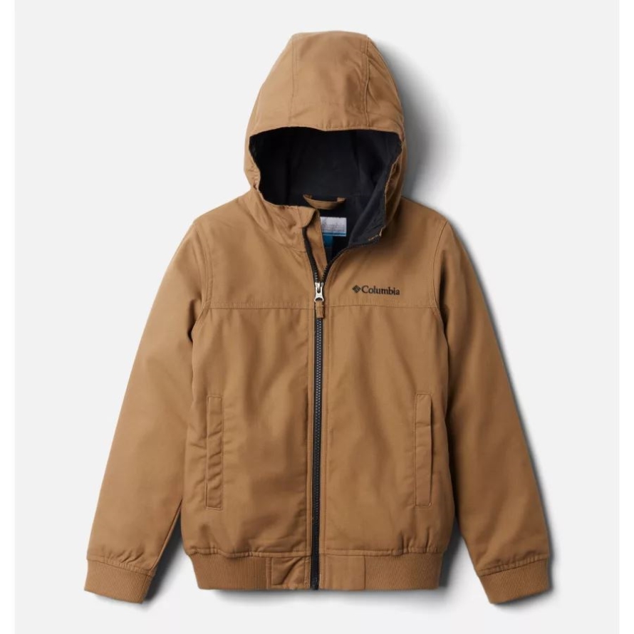Columbia Boys' Loma Vista Hooded Jacket Delta