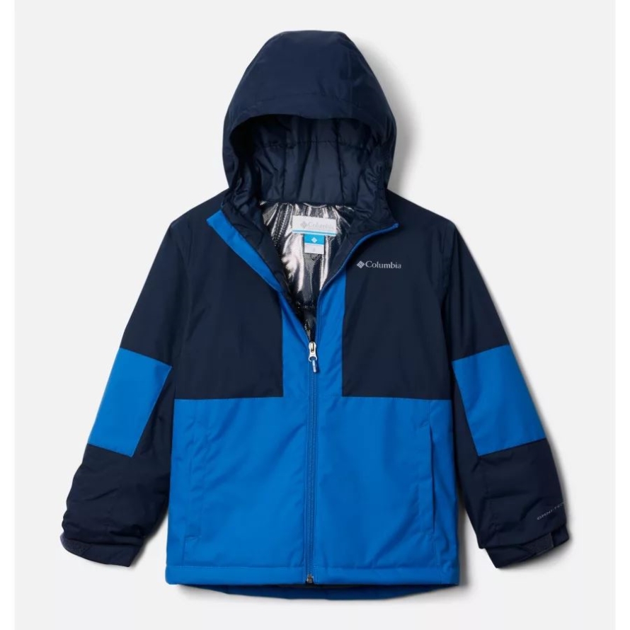 Columbia Boys' Oso Mountain Insulated Jacket Collegiate Navy/Bright Indigo