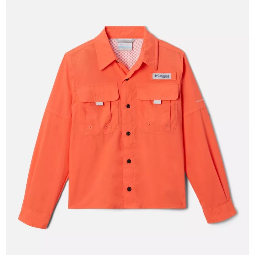 Columbia Boys' PFG Bahama Long Sleeve Shirt Skyler