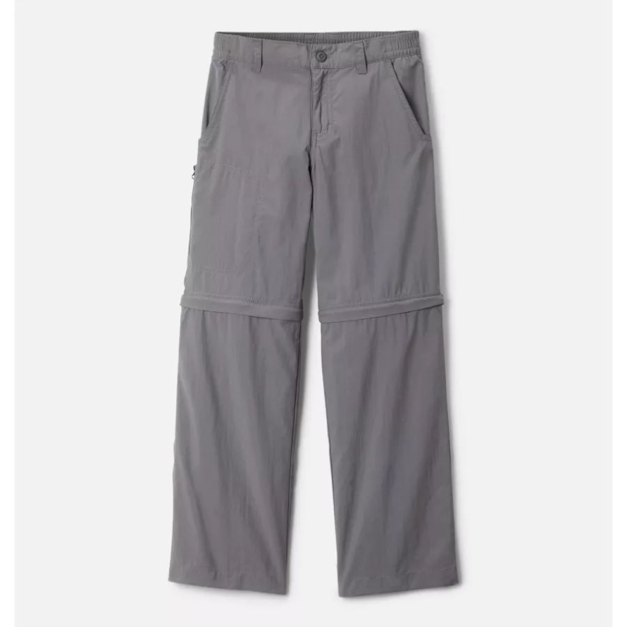 Columbia Boys' Silver Ridge IV Convertible Pants City Grey