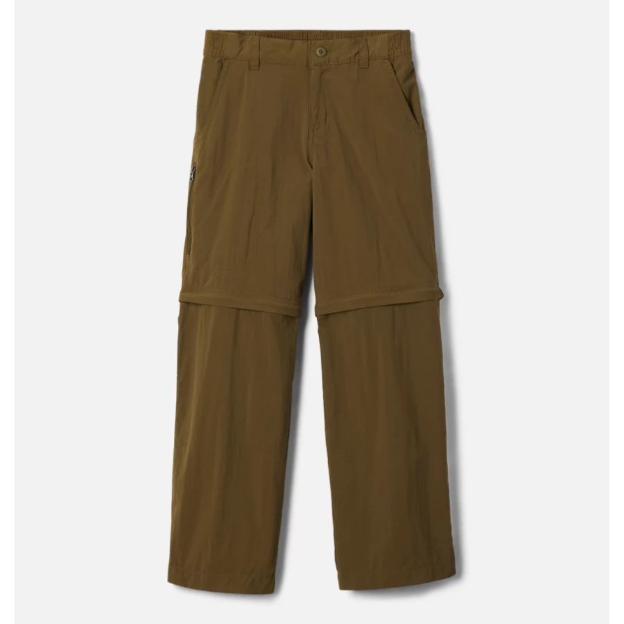 Columbia Boys' Silver Ridge IV Convertible Trousers New Olive