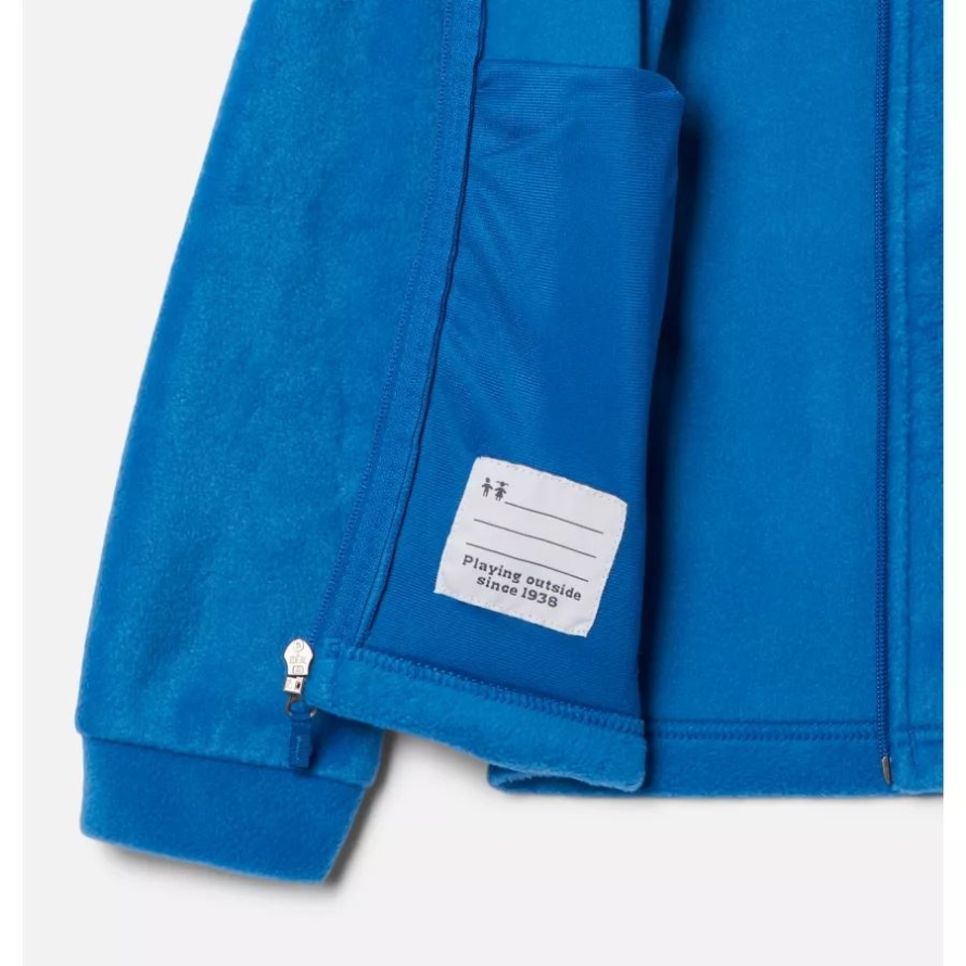 Columbia Boys' Steens Mountain II Fleece Jacket Bright Indigo