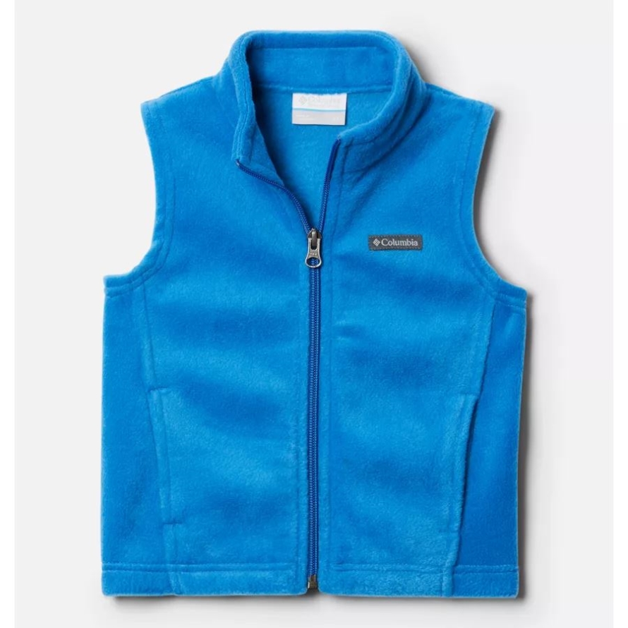 Columbia Boys' Toddler Steens Mountain Fleece Vest Bright Indigo