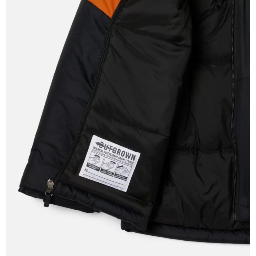 Columbia Brand Black/Ancient Fossil Scrapscape Boys' Lightning Lift II Jacket