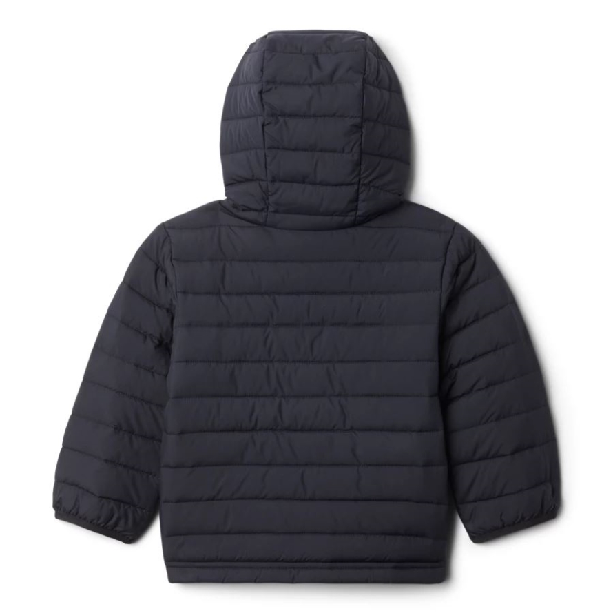 Columbia Brand Black Boys' Toddler Powder Lite Hooded Jacket