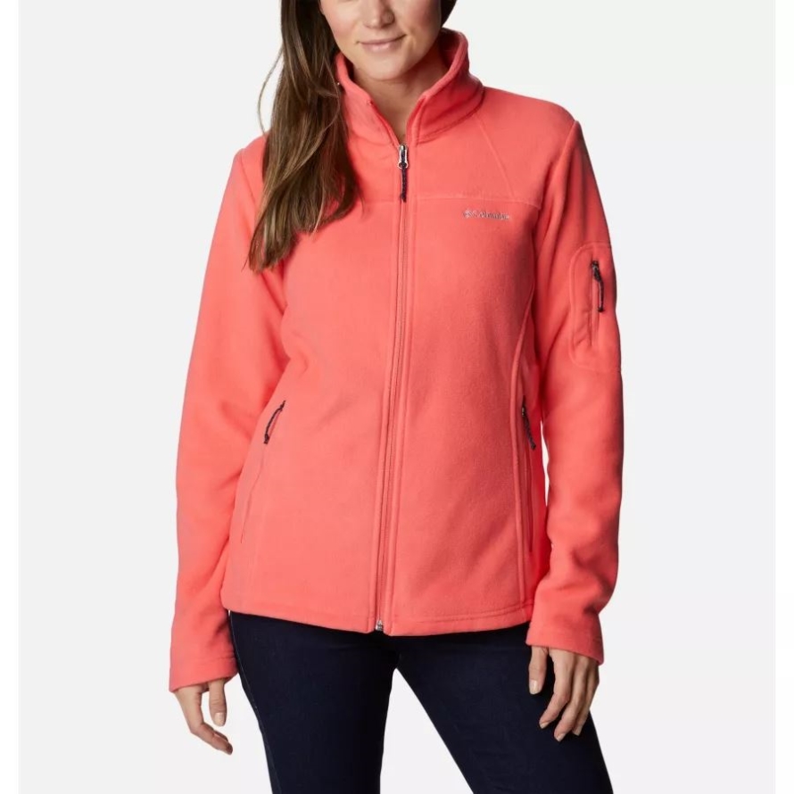 Columbia Brand Blush Pink Women's Fast Trek II Fleece Jacket