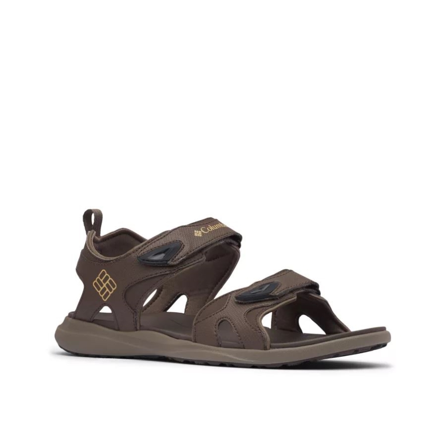 Columbia Brand Cordovan/Curry Men's Columbia Brand Ankle Strap Sandal