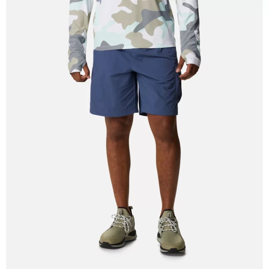 Columbia Brand Dark Mountain/Collegiate Navy Men's Palmerston Peak Sport Shorts