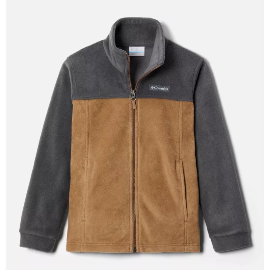 Columbia Brand Delta/Shark Boys' Steens Mountain II Fleece Jacket