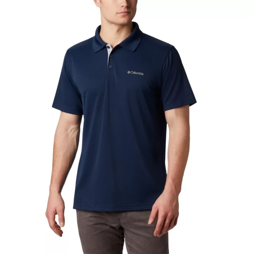 Columbia Brand Men's Utilizer Polo Shirt Collegiate Navy