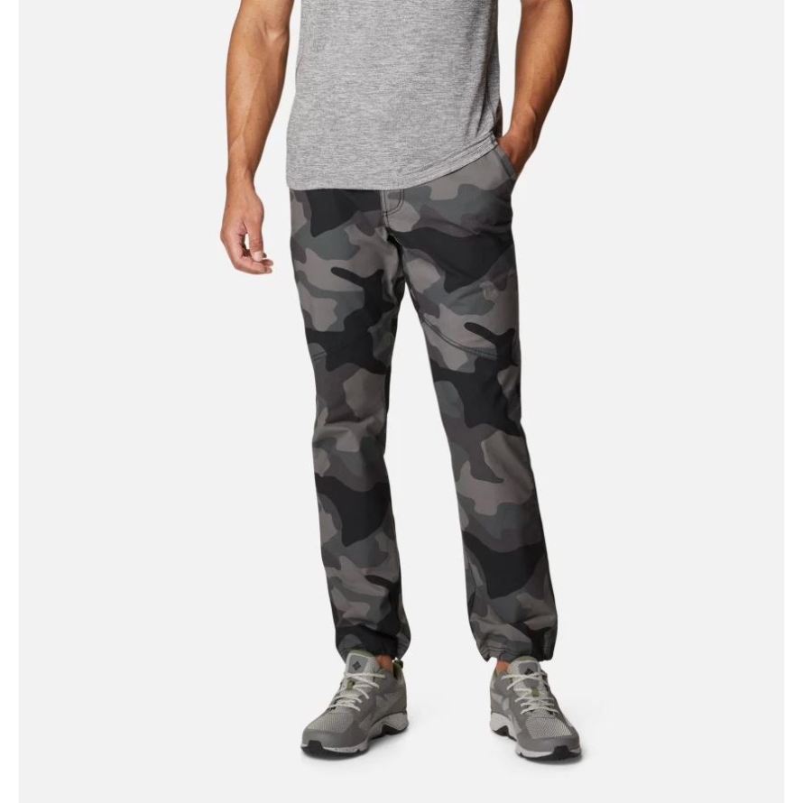 Columbia Brand Men's Wallowa Belted Pants Black Mod Camo