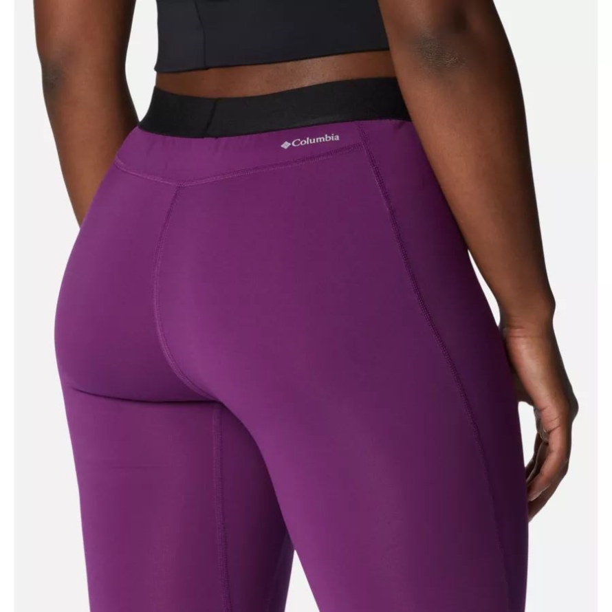 Columbia Brand Plum Women's Midweight Baselayer Tights