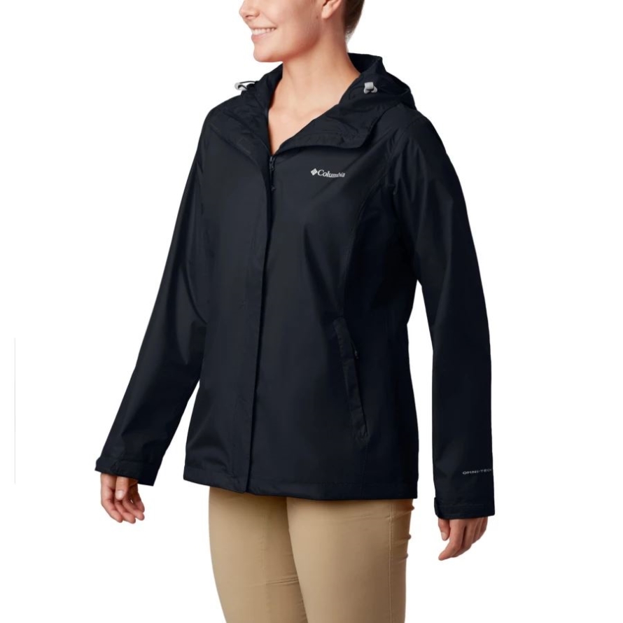 Columbia Brand Women's Arcadia II Rain Jacket Black