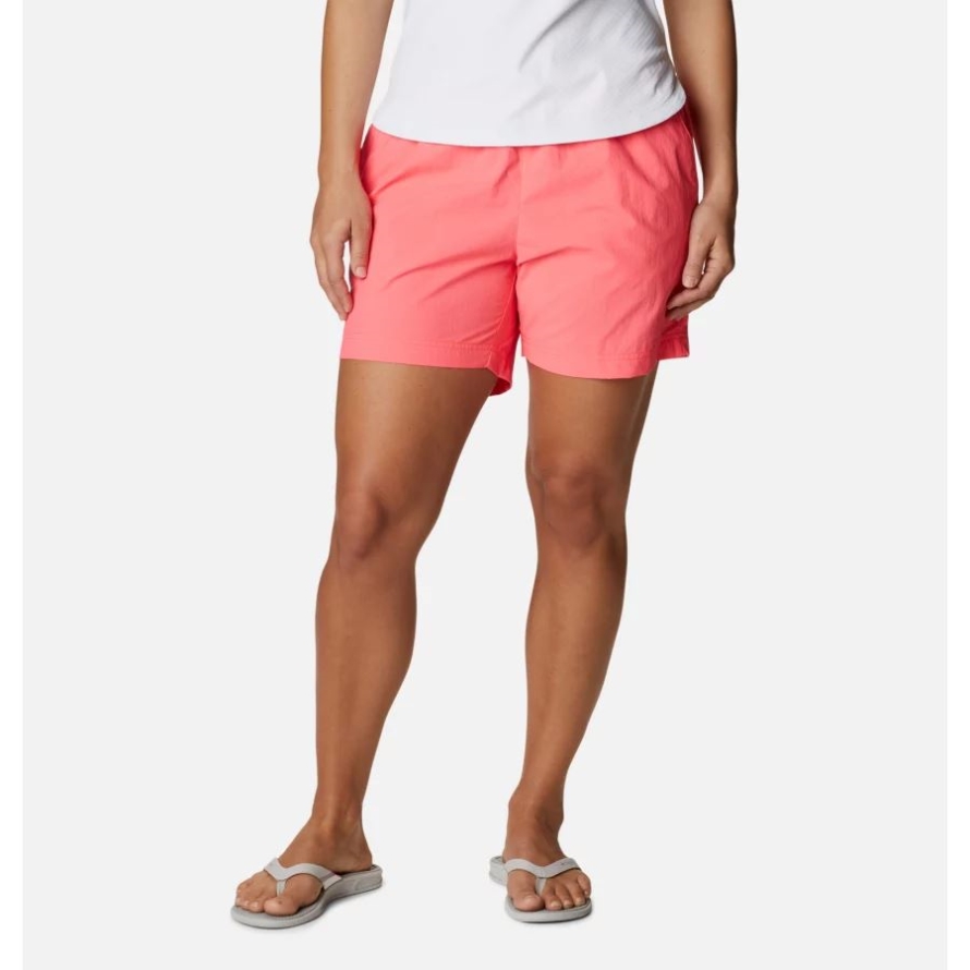Columbia Brand Women's PFG Backcast Water Shorts Neon Sunrise