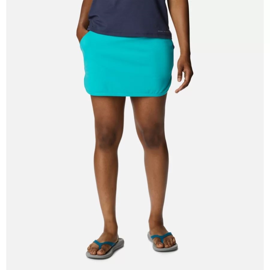 Columbia Bright Aqua Women's Sandy Creek Stretch Skort