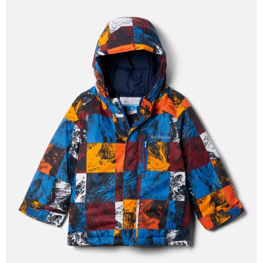 Columbia Bright Indigo Smorgas Berg Boys' Toddler Alpine Free Fall II Jacket