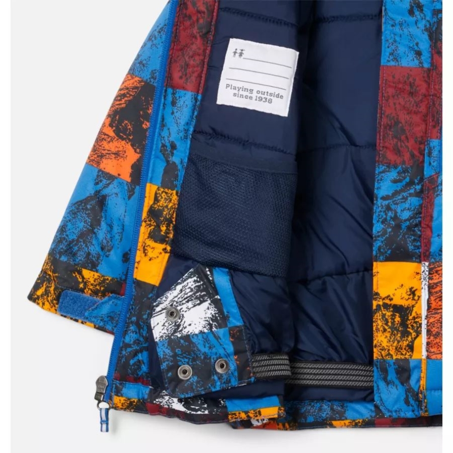 Columbia Bright Indigo Smorgas Berg Boys' Toddler Alpine Free Fall II Jacket