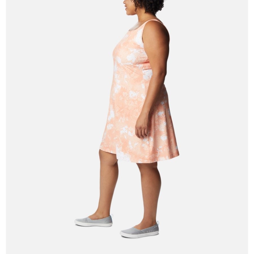 Columbia Bright Nectar/Foamfloral Print Women's PFG Freezer III Dress Plus Size