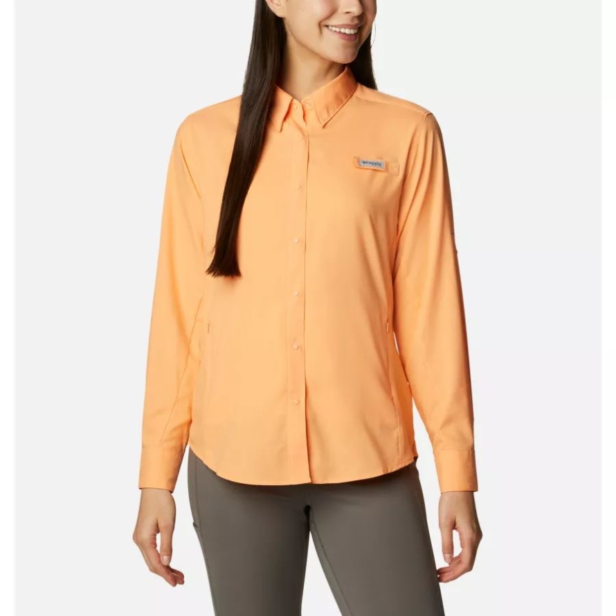 Columbia Bright Nectar Women's PFG Tamiami II Long Sleeve Shirt