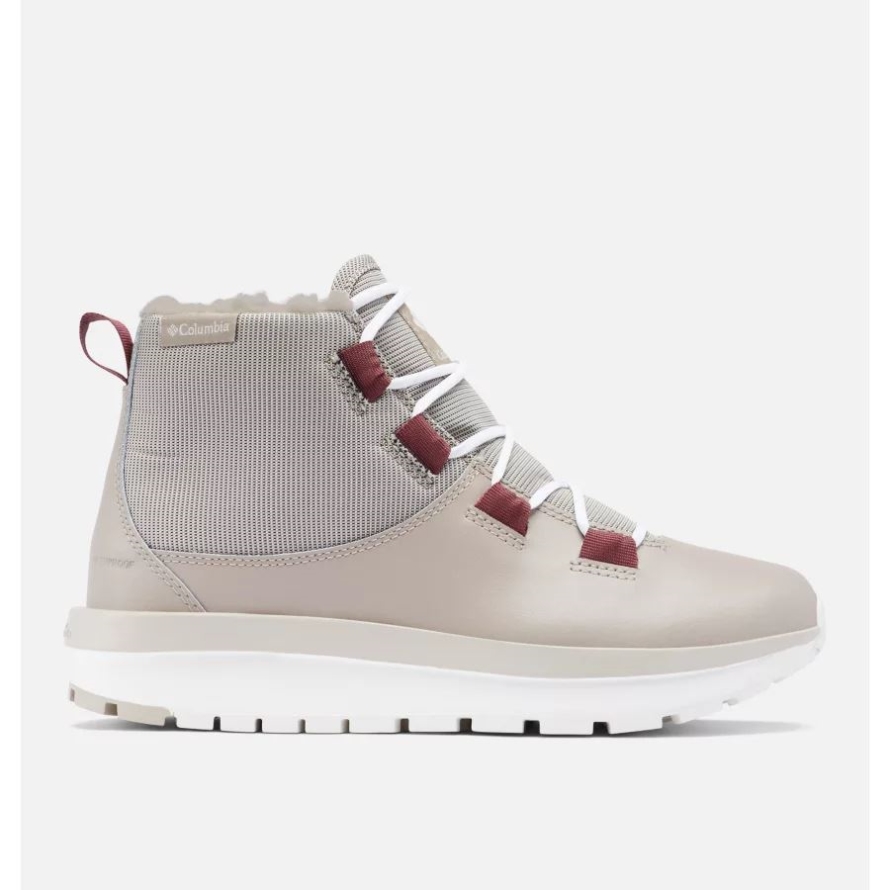 Columbia Canvas Tan/Crabtree Women's Moritza Shorty Omni-Heat Waterproof Winter Boot