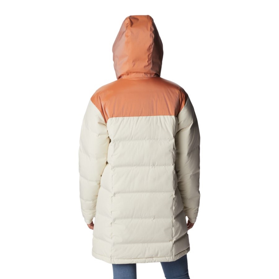 Columbia Chalk/Warm Copper Sheen Women's Opal HillMid Down Jacket