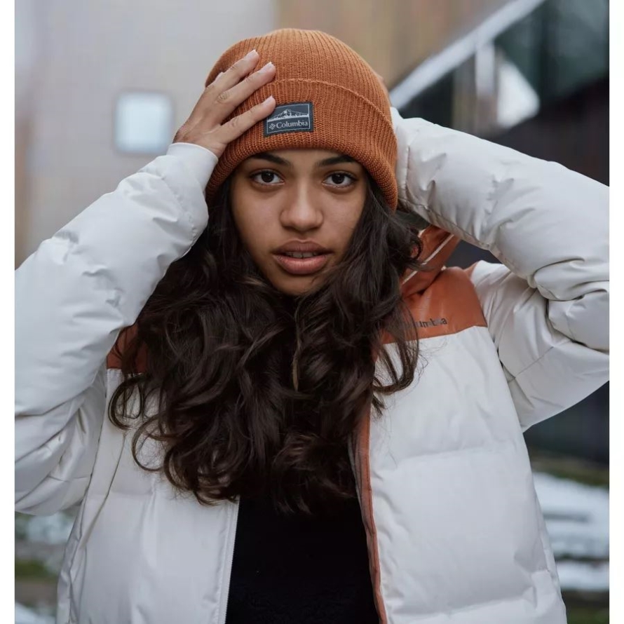Columbia Chalk/Warm Copper Sheen Women's Opal HillMid Down Jacket