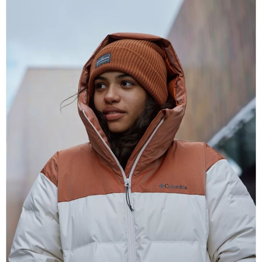 Columbia Chalk/Warm Copper Sheen Women's Opal HillMid Down Jacket