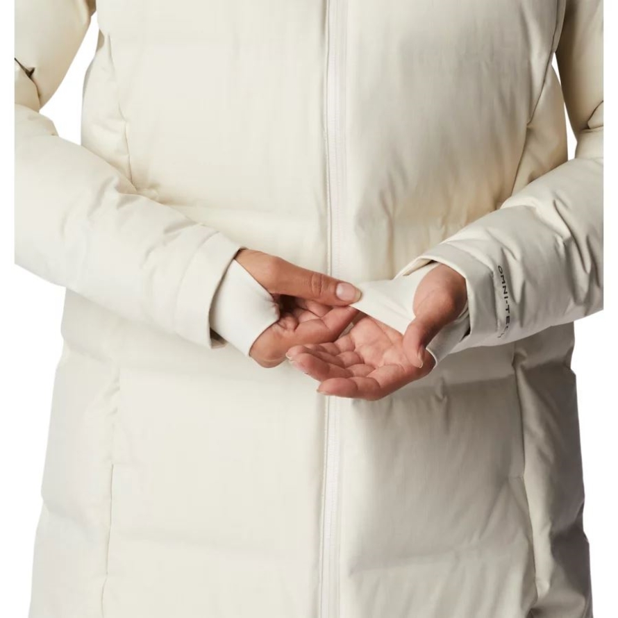 Columbia Chalk/Warm Copper Sheen Women's Opal HillMid Down Jacket