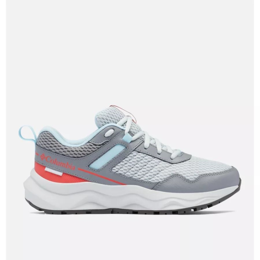 Columbia Cirrus Grey/Red Hibiscus Women's Plateau Waterproof Shoe
