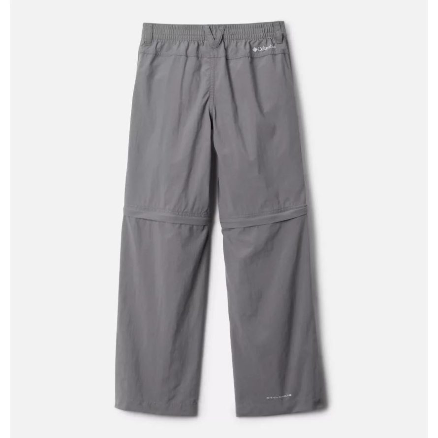 Columbia City Grey Boys' Silver Ridge IV Convertible Trousers