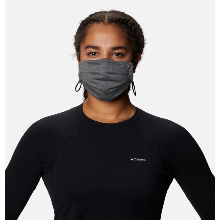 Columbia City Grey/Columbia Grey Tech Trail Face Mask