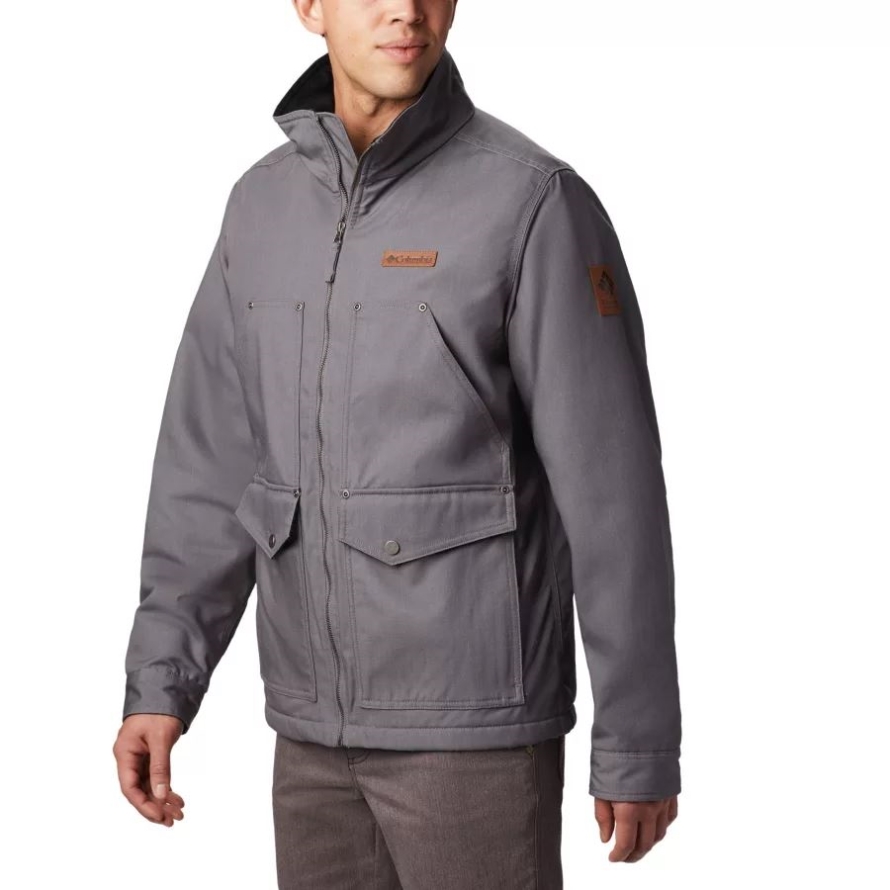 Columbia City Grey Men's Loma Vista Fleece Lined Jacket