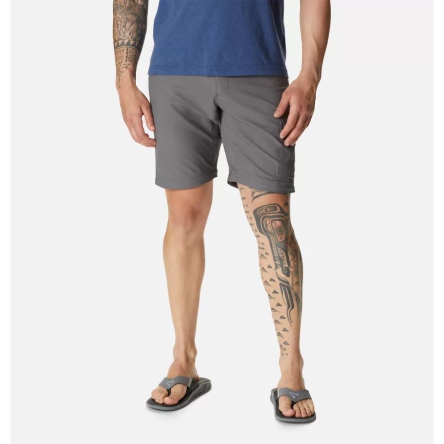 Columbia City Grey Men's PFG Drift Guide Convertible Pants