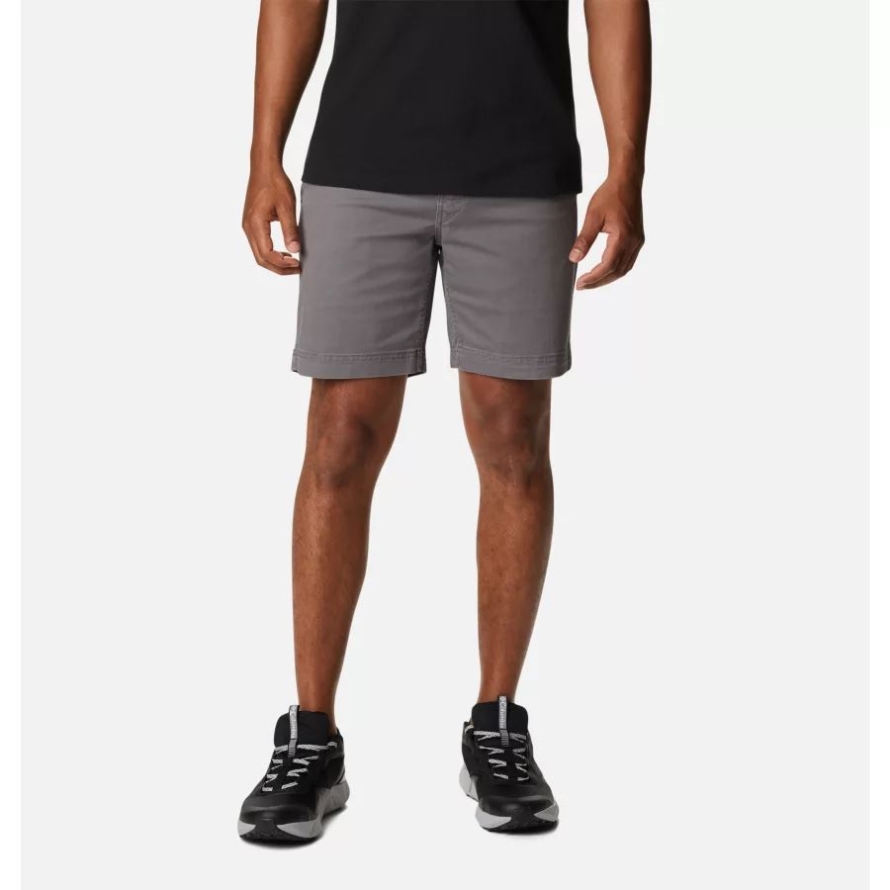 Columbia City Grey Men's Pacific Ridge Casual Chino Shorts
