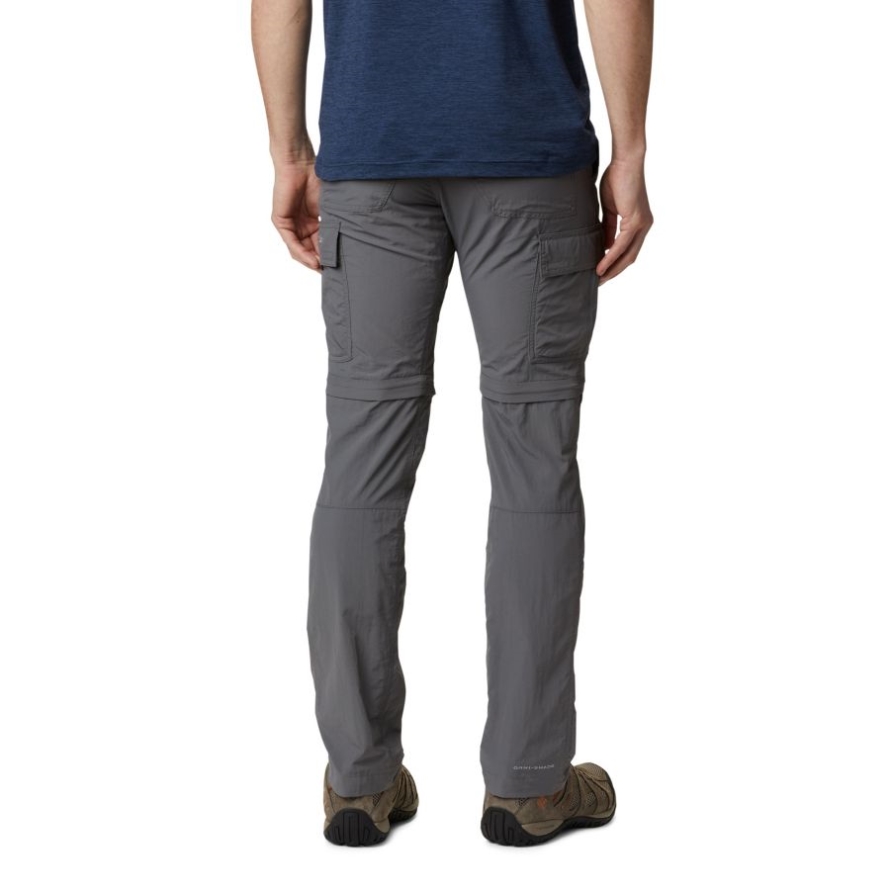 Columbia City Grey Men's Silver Ridge II Convertible Trousers