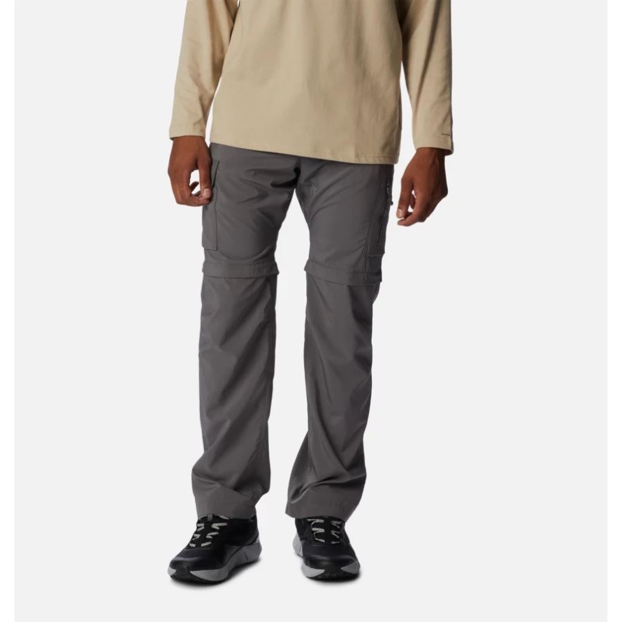 Columbia City Grey Men's Silver Ridge Utility Convertible Pant
