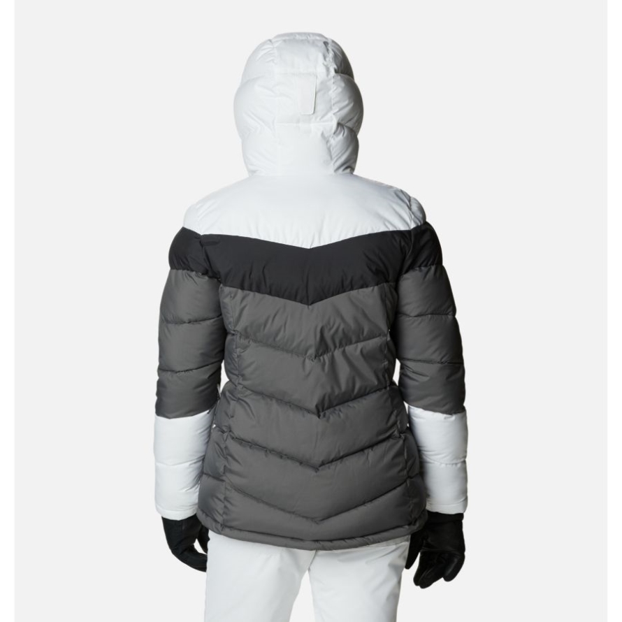Columbia City Grey/Shark/White Women's Abbott Peak Insulated Waterproof Ski Jacket