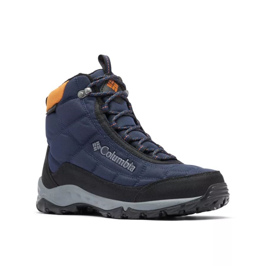 Columbia Collegiate Navy/Bright Copper Men's Firecamp Boot