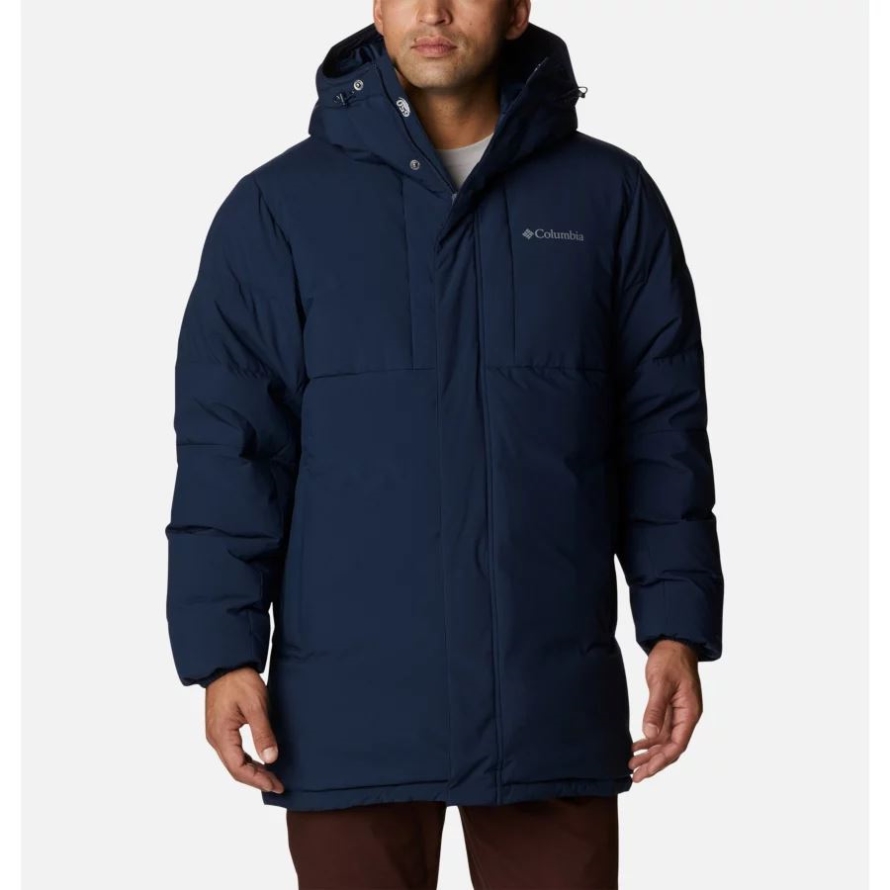Columbia Collegiate Navy Men's Aldercrest Down Parka