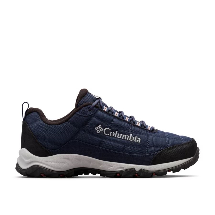 Columbia Collegiate Navy/Red Jasper Men's Firecamp Fleece Lined Shoe