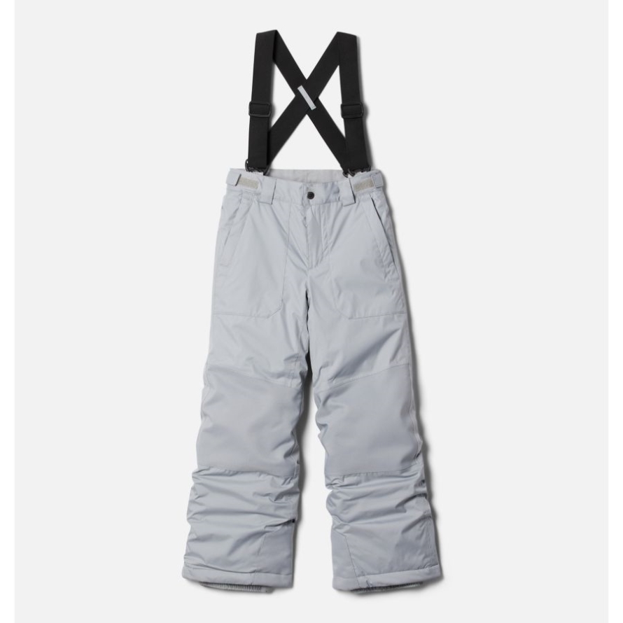 Columbia Columbia Grey Kids' Powder Turner Omni-Heat Infinity Insulated Suspender Pants