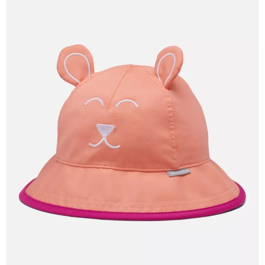 Columbia Coral Reef/White Toddler Tiny Animal Bucket Hat