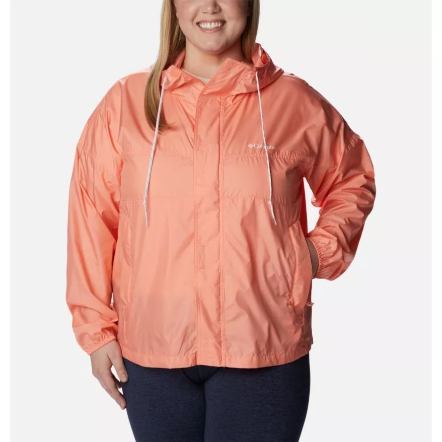 Columbia Coral Reef Women's Flash Challenger Windbreaker Plus Size