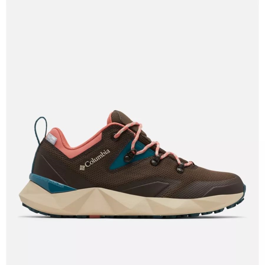 Columbia Cordovan/Ancient Fossil Women's Facet 60 Low Outdry Waterproof Hiking Shoe