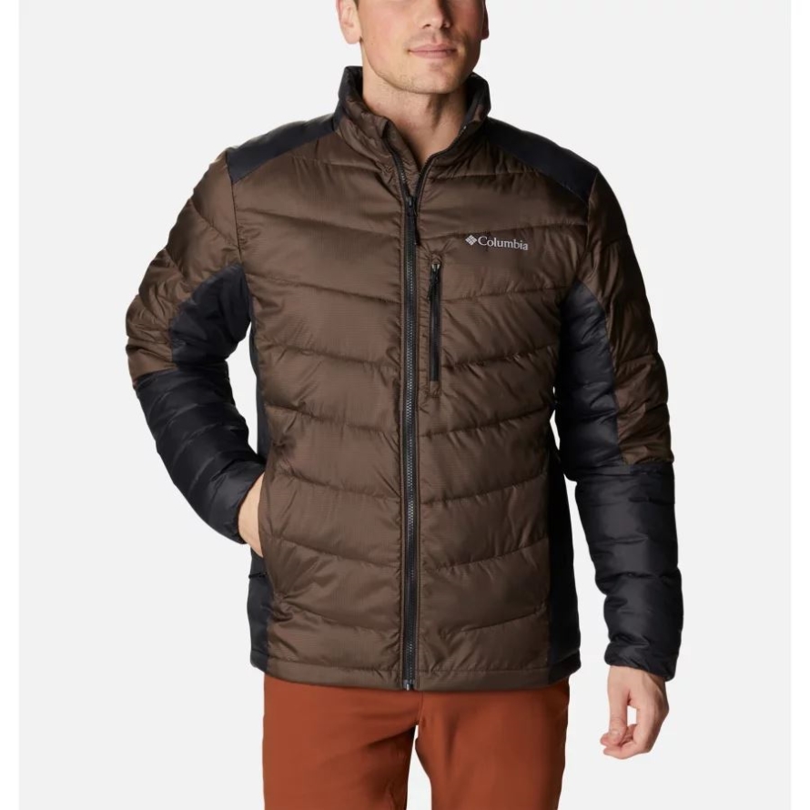 Columbia Cordovan/Black Men's Labyrinth Loop Insulated Jacket