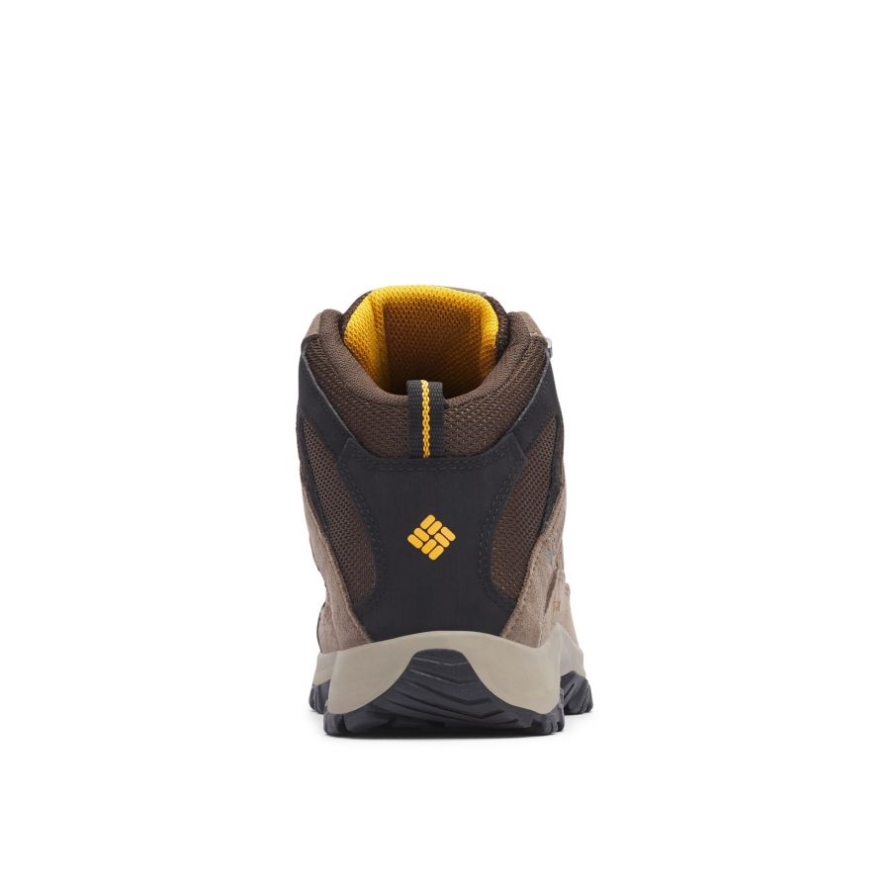 Columbia Cordovan/Squash Men's Crestwood Mid Waterproof Hiking Boot Wide