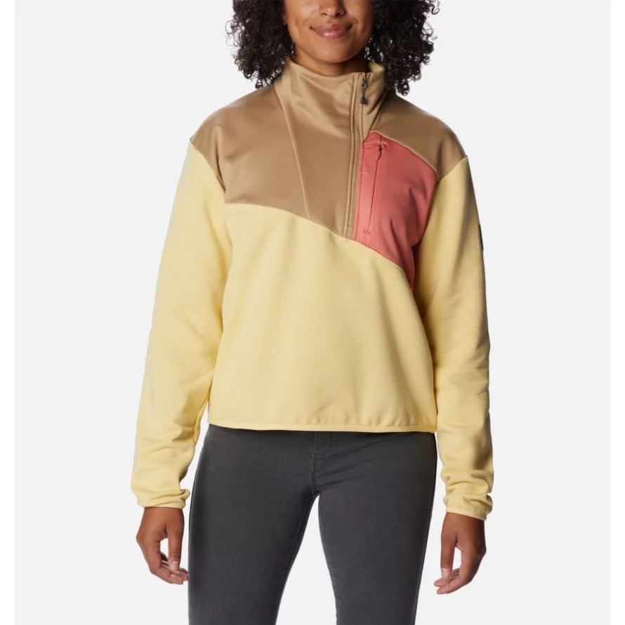 Columbia Cornstalk/Beach Women's Lodge Hybrid Pullover