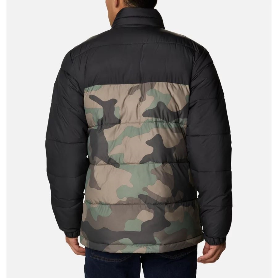 Columbia Cypress Mod Camo Print/Shark Men's Pike Lake Puffer Jacket