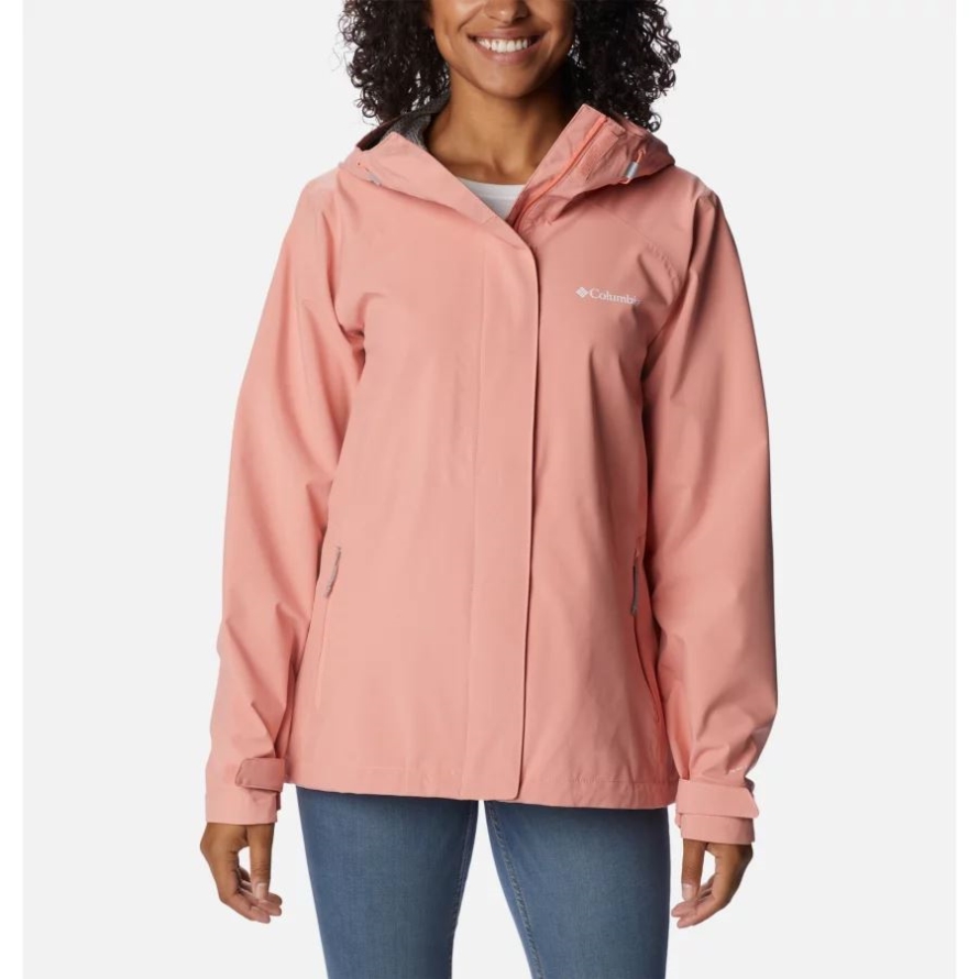 Columbia Dark Coral Women's Earth Explorer Shell Jacket