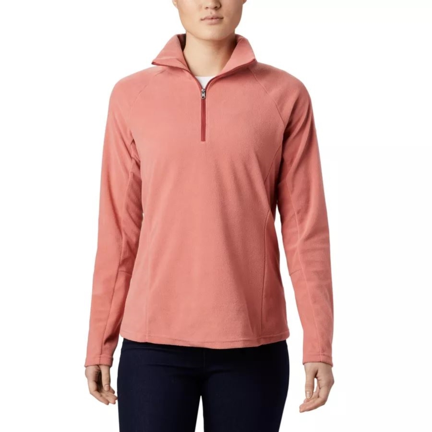 Columbia Dark Coral Women's Glacial IV Half Zip Fleece
